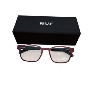 Feb31st Gigi Glasses in burgundy Men’s